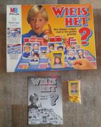Wie is het? vintage spel MB 6 jaar., Hobby en Vrije tijd, Gezelschapsspellen | Bordspellen, Ophalen of Verzenden