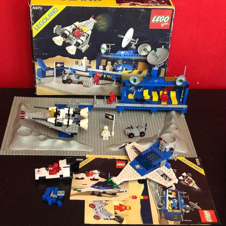 Lego Space 6970 and 6890, Kinderen en Baby's, Speelgoed | Duplo en Lego, Gebruikt, Lego, Complete set, Verzenden