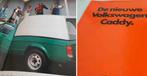 1982 Nederlands Volkswagen Caddy I folder izgst óók kleuren, Boeken, Ophalen of Verzenden, Zo goed als nieuw, Volkswagen