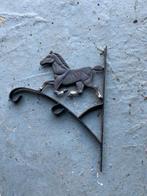 Muurhanger ijzer paard, Antiek en Kunst, Ophalen of Verzenden