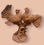 Beeld Duiven Tortelduifjes Gietijzer NIEUW, Ophalen of Verzenden, Nieuw, Dier