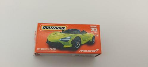 Mclaren 720 Spider MATCHBOX model nieuw in de verpakking, Hobby en Vrije tijd, Modelauto's | Overige schalen, Nieuw, Auto, Verzenden