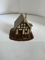 Huisje en kerk voor modelspoor, Ophalen, Gebruikt, Gelijkstroom of Wisselstroom, Overige merken