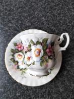 Royal Albert Woodborough, Ophalen of Verzenden, Zo goed als nieuw, Porselein, Kop en/of schotel