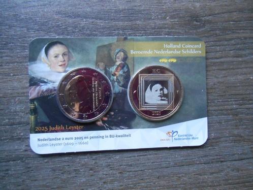 Coincard Holland Coin Fair 2025 Judith Leyster, Postzegels en Munten, Munten | Nederland, Setje, Euro's, Ophalen of Verzenden