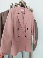 MNG nieuwe lichtroze blazer jasje maat 34 / 36, Jasje, Maat 34 (XS) of kleiner, Mango, Roze