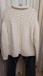VERKOCHT                    Saint James Wollen Trui - Maat M, Maat 48/50 (M), Wit, Saint James, Ophalen of Verzenden