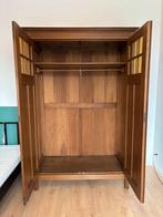 Antieke Linnenkast met Glas, Huis en Inrichting, Kasten | Kledingkasten, Ophalen, Gebruikt, 100 tot 150 cm, 200 cm of meer