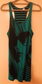 Racerback lange top / tuniek / mini-jurkje, H&M, Ophalen of Verzenden, Zo goed als nieuw, Zonder mouw