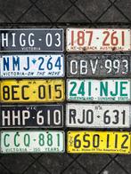 Te koop nummerborden uit Australie, Verzamelen, Overige Verzamelen, Ophalen of Verzenden, Gebruikt