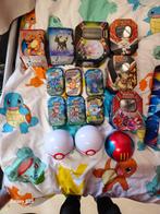 Pokemon lege tins en diverse spullen, Hobby en Vrije tijd, Verzamelkaartspellen | Pokémon, Ophalen of Verzenden, Nieuw, Overige typen