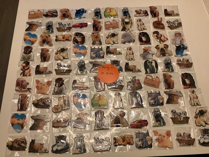 Partij leuke koelkast magneten. (Partij 21), Diversen, Rommelmarktspullen, Ophalen of Verzenden