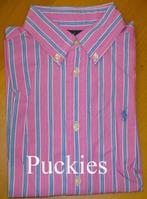 Maat 122 Roze gestreept Ralph Lauren overhemd *NIEUW (9500), Overhemd of Blouse, Nieuw, Ophalen of Verzenden, Jongen