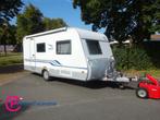 Wilk Blue star S3 450 Frans Bed TopStaat!, Caravans en Kamperen, Caravans, Schokbreker, Bedrijf, 6 tot 7 meter, Wilk