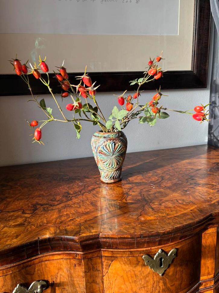 Friese Kerfsnede Vaas, Antiek en Kunst, Antiek | Vazen, Ophalen of Verzenden