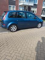 Ford C-Max 1.6  2006 met nieuwe APK en 4 nieuwe banden, Auto's, Voorwielaandrijving, 1596 cc, 4 cilinders, Blauw