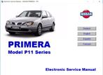 Nissan Primera P11 Workshop manual op DVD in PDF formaat, Verzenden