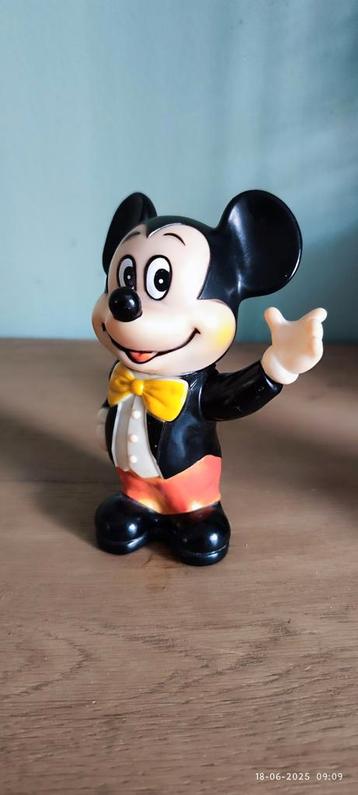 Vintage Mickey Mouse Spaarpot Disney  beschikbaar voor biedingen