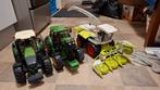 voor 3 trekkers speelgoed voor kinderen, Hobby en Vrije tijd, Modelauto's | 1:32, Ophalen of Verzenden, Zo goed als nieuw, Tractor of Landbouw