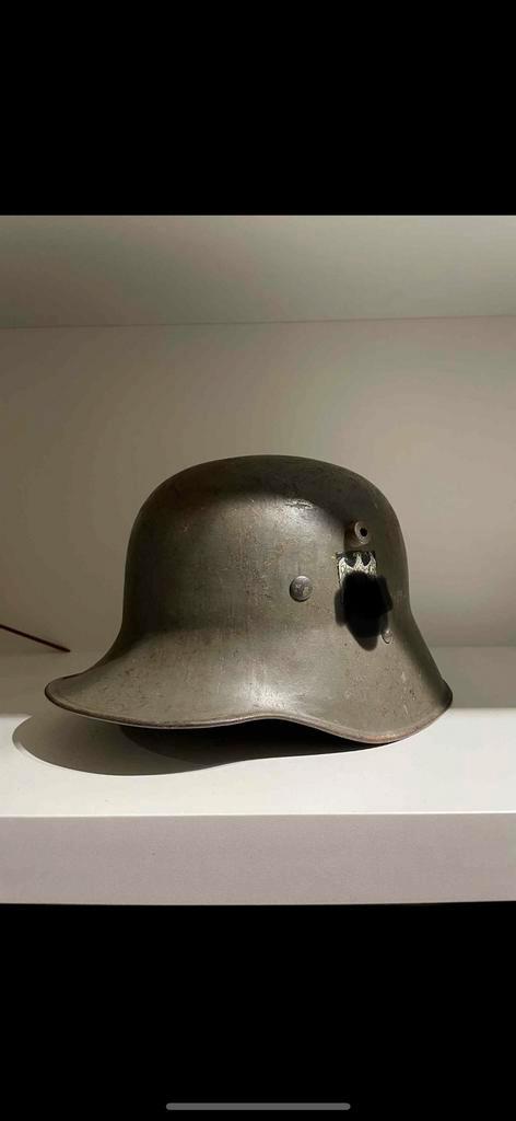 M17 Heer Transitional double decal, Verzamelen, Militaria | Tweede Wereldoorlog, Helm of Baret, Duitsland, Ophalen of Verzenden