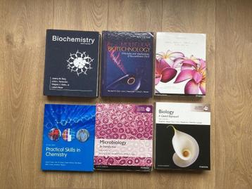 Life Sciences studieboeken beschikbaar voor biedingen