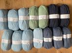Rico Soft wool Aran - de blauw groen tinten 14 bollen (1 koo, Ophalen of Verzenden, Nieuw, Breien of Haken, Wol of Garen