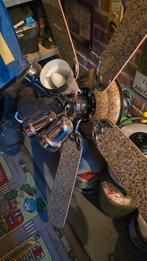 Plafondventilator met 4 lampen en zomer/winterstand, Ophalen of Verzenden