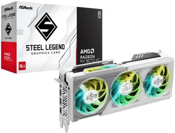ASRock AMD Radeon RX 9070 XT Steel Legend beschikbaar voor biedingen