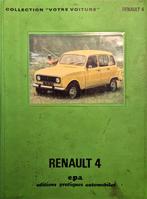 Renault 4 Onderhoudsboek Franstalig 1976, Ophalen of Verzenden, Zo goed als nieuw, Renault