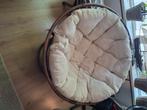 Loungstoel papasan, Huis en Inrichting, Stoelen, Ophalen, Hout, Gebruikt, Bruin