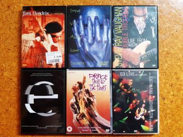 ROCK dvd's HENDRIX VAI PRINCE STEELY DAN NEIL YOUNG beschikbaar voor biedingen