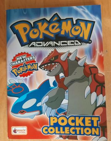 Pokémon Advanced Sticker Album -  LEEG - Merlin beschikbaar voor biedingen