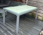 Tuintafel glas Bois Le Duc, Ophalen, Gebruikt, Rechthoekig, Aluminium