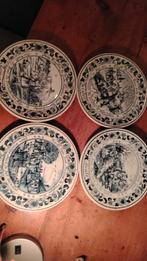 Borden delftsblauw 4 jaargetijden/seizoenen, Ophalen