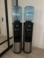 Tweetal rvs watercooler/waterkoeler met zwarte delen, Ophalen of Verzenden, Zo goed als nieuw