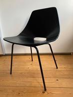 6 Pierre Gauriche Amsterdam stoelen in zwart leer, Ophalen, Zwart, Leer, Zo goed als nieuw