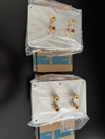 WBT0532 luidspreker terminals bi-wire/bi amping met WBT0710 beschikbaar voor biedingen