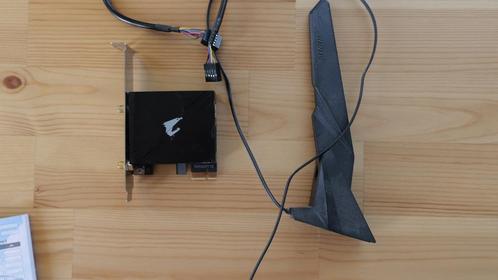 Gigabyte AORUS GC-WBAX210 – WiFi 6E + Bluetooth 5.2, Computers en Software, WiFi-versterkers, Zo goed als nieuw, Ophalen of Verzenden