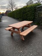 Lariks picknicktafel geschaaft, Ophalen, Nieuw, Rechthoekig, Hout