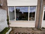 Kunstof raamkozijn met HR++ glas, Doe-het-zelf en Verbouw, Ophalen, Kunststof, Zo goed als nieuw, Inclusief glas