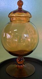 Mondgeblazen glazen pot, Antiek en Kunst, Antiek | Glas en Kristal, Ophalen of Verzenden