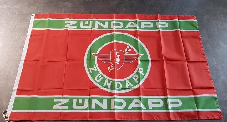 Zundapp Brommer motor reclame decoratie vlag, Diversen, Vlaggen en Wimpels, Nieuw, Ophalen of Verzenden