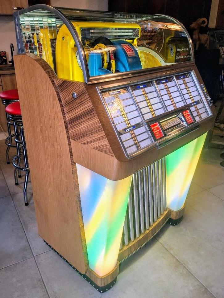 Hele mooie seeburg 100 c., Verzamelen, Automaten | Jukeboxen, Gebruikt, Seeburg, Ophalen