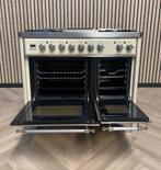Luxe Boretti Majestic Gas 100cm Crème + Frytop, Witgoed en Apparatuur, Fornuizen, Magnetron, 60 cm of meer, Ophalen of Verzenden