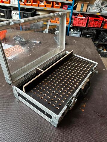 Flightcase t.b.v. trusspennen - pennenkoffer 176 Pin. beschikbaar voor biedingen