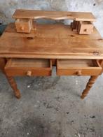 bureau grenen (vintage), Ophalen, Gebruikt, Bureau