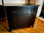 Ikea hemnes ladekast 3 lades zwart, Huis en Inrichting, Kasten | Ladekasten, Ophalen, Gebruikt, 50 tot 100 cm, 3 of 4 laden