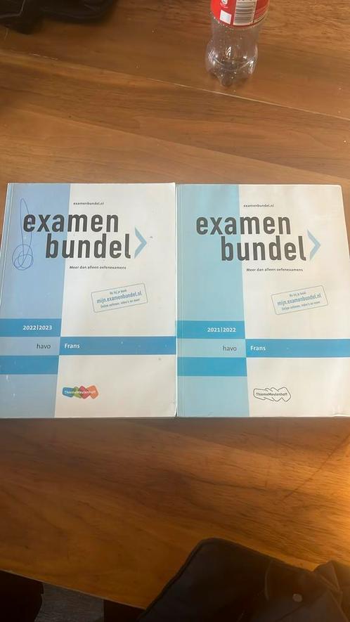 havo Frans 2022/2023 en 2021/2022 examenbundel, Boeken, Schoolboeken, Zo goed als nieuw, Frans, HAVO, Ophalen of Verzenden