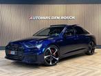 Audi A6 Limousine 55 TFSI e Quattro Competition 367PK S Line, Automaat, Gebruikt, 4 cilinders, Blauw
