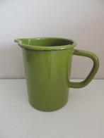 brocante groen emaille kannetje, Antiek en Kunst, Curiosa en Brocante, Ophalen of Verzenden